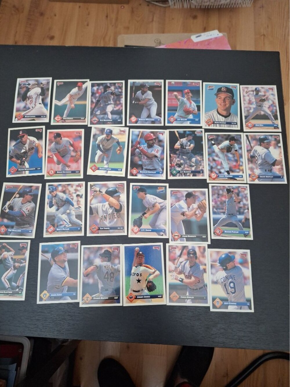 26 Assorted Donruss Baseball Cards Mixed Years & Players Vintage Lot